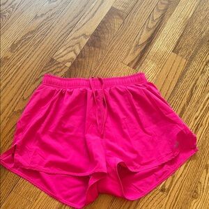 Women's Pink Athletic Shorts